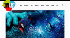 Desktop Screenshot of conartmag.com
